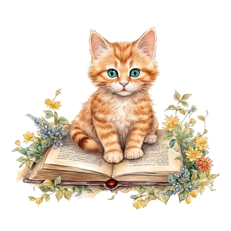 Storybook Kitten - Wooden Jigsaw Puzzle
