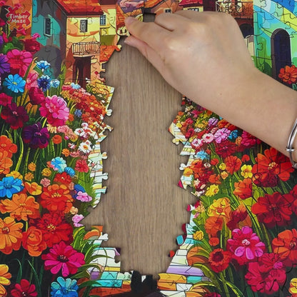 Blossom Trail - Wooden Jigsaw Puzzle