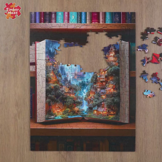 Dragon's Lair - Wooden Jigsaw Puzzle